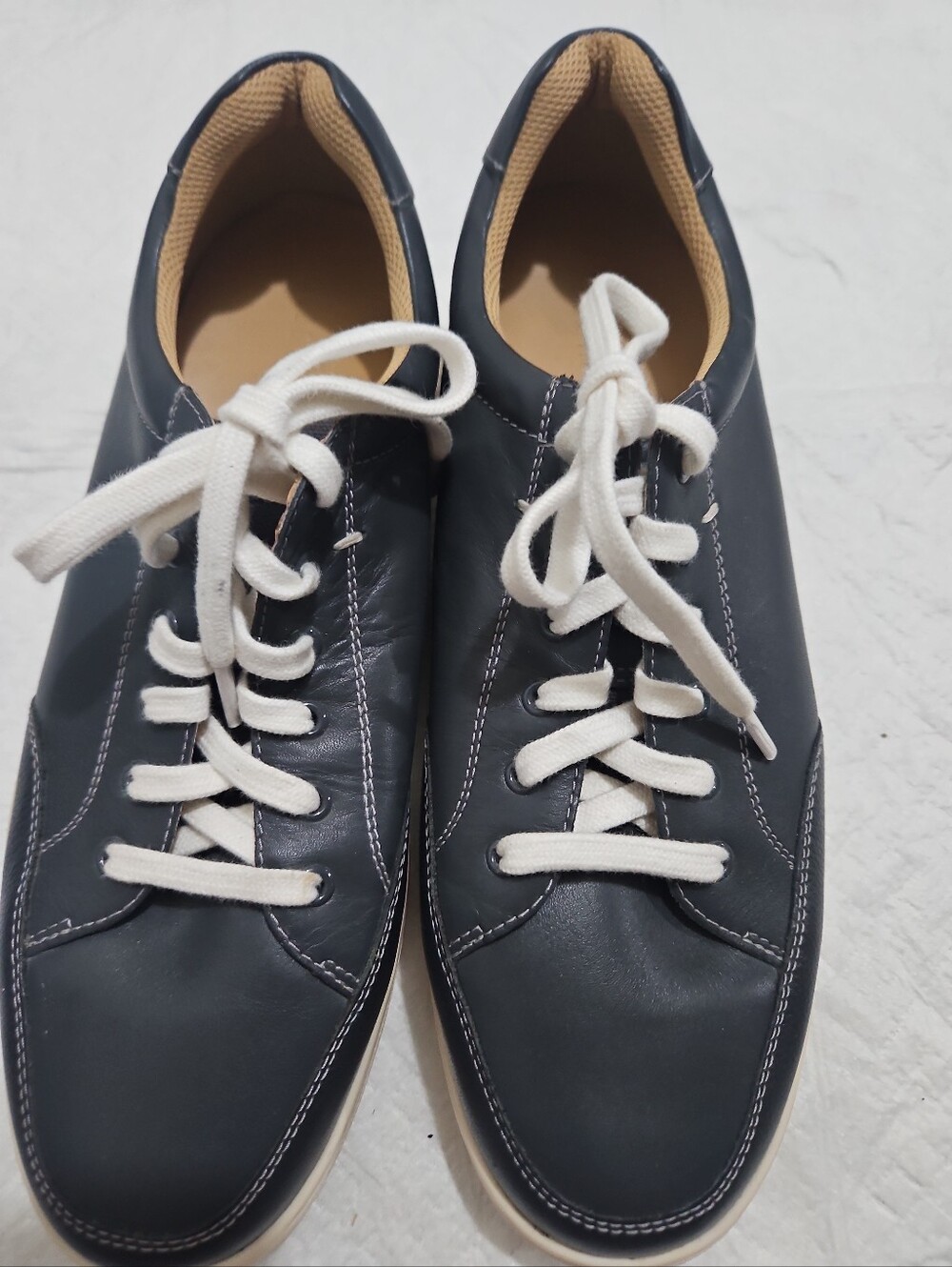Cole Haan Men's Navy Lace-Up Casual Sneakers - Unbranded Sz 9